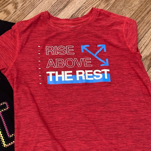 Old Navy, Gap, and Place Red and Black Short Sleeve Tees - Picture 3 of 5